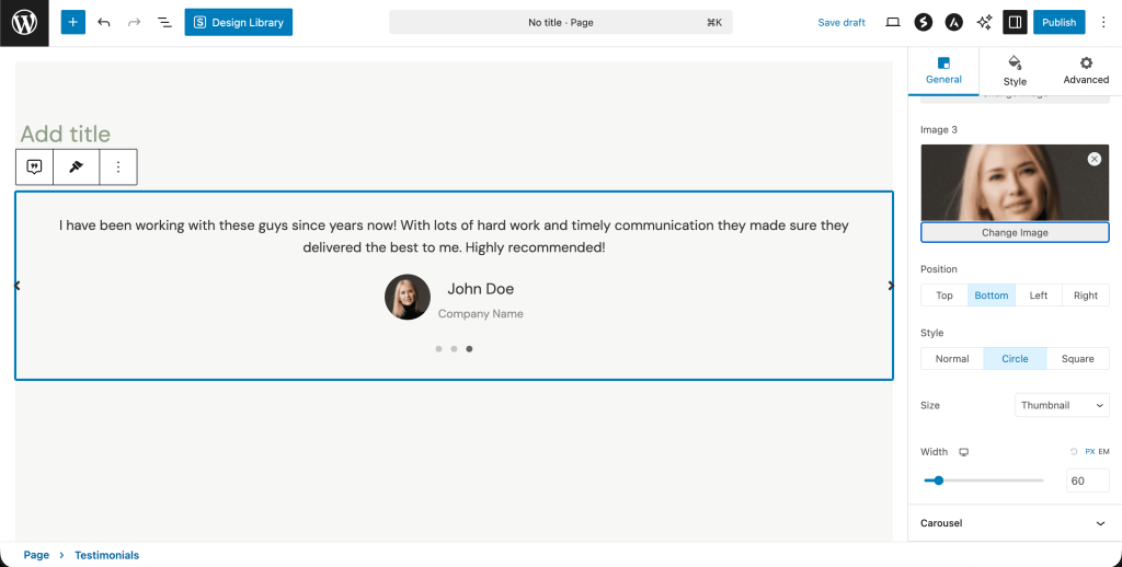 Set Image Styles In Testimonials 1024x518