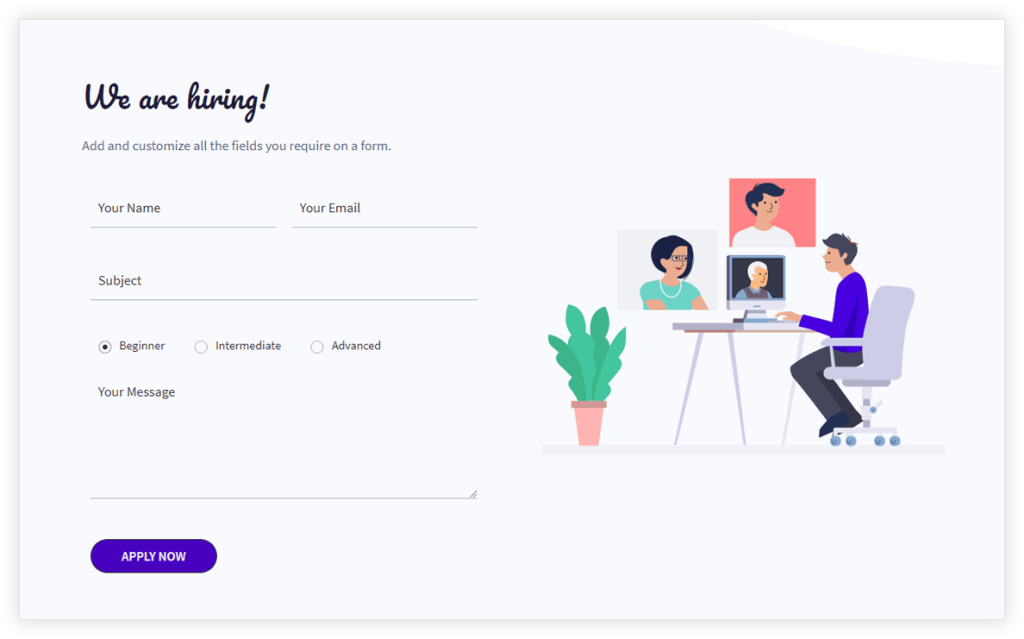 Introducing Styling Options for Contact Form 7 with Gutenberg! Contact Form 7 Styler Demo