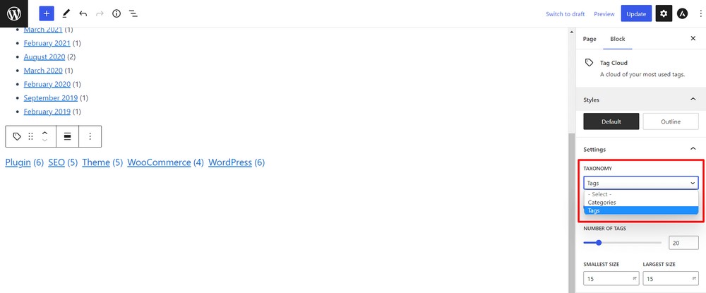 How to create a custom WordPress archive page - An easy to follow guide Change taxonomy