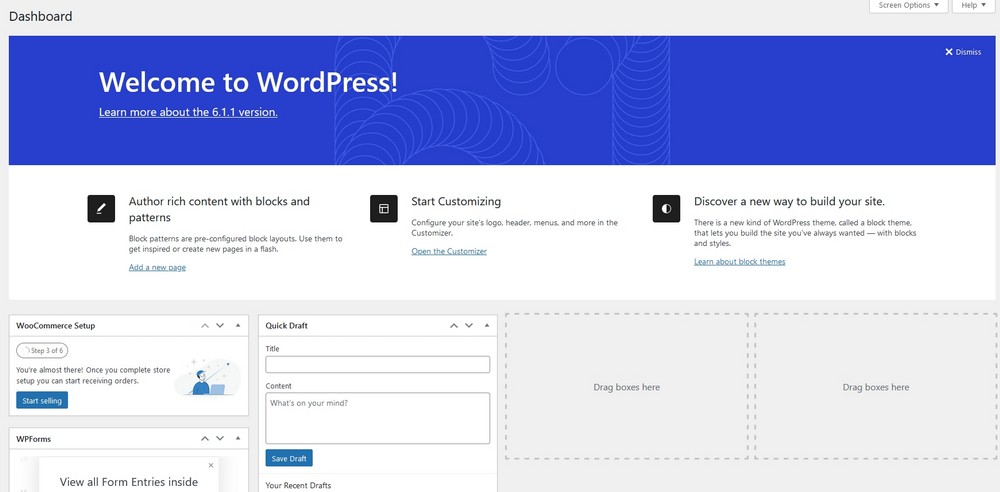 Welcome to WordPress