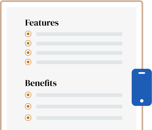 Mobile Responsive Icon List Block
