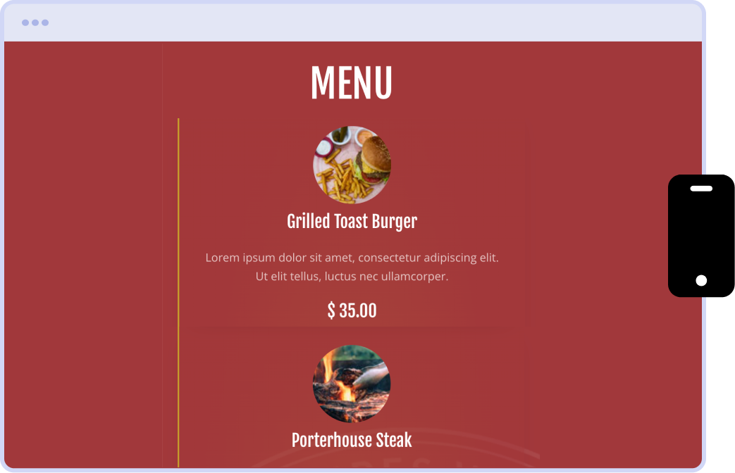 Mobile Responsive Price List Block