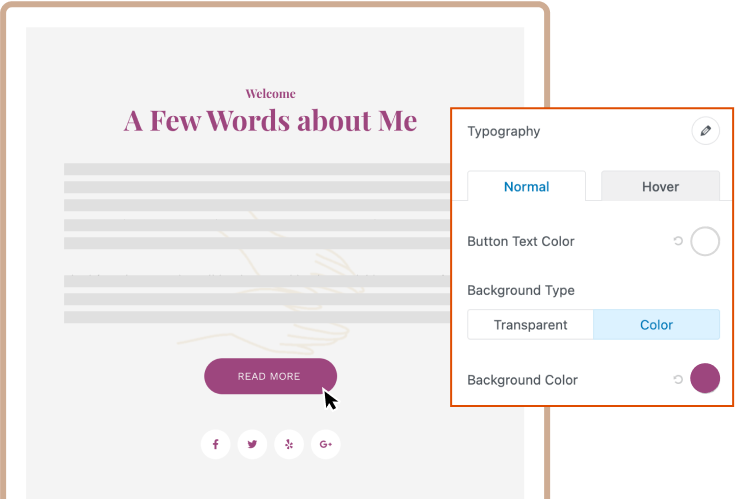 Info Box Legacy Add Hover Effects