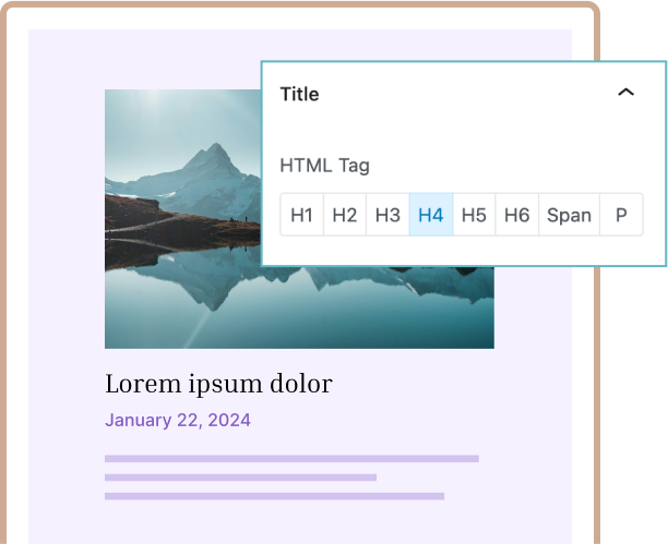 Enhanced Readability Visual