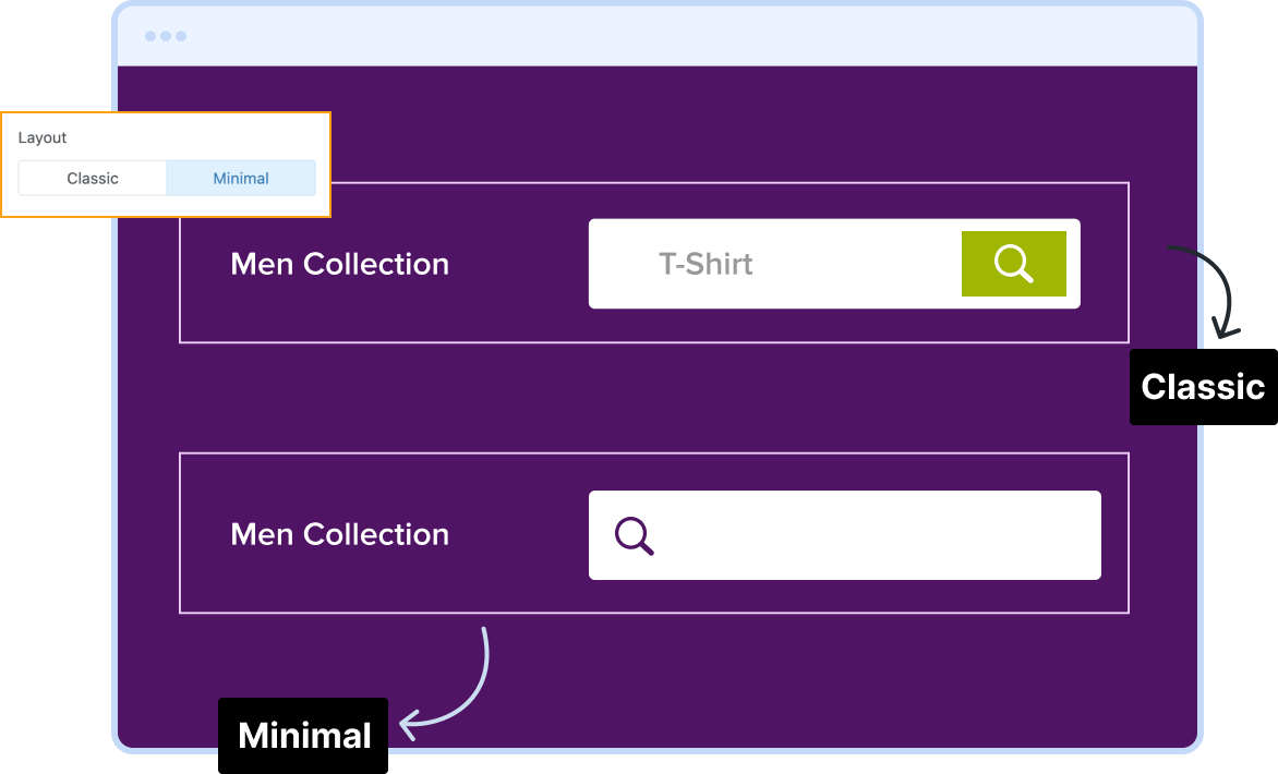 Search Legacy Pre Designed Layouts