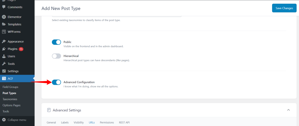 Create a Custom Post Type Archive Template Using ACF Spectra One Theme AC 1024x431