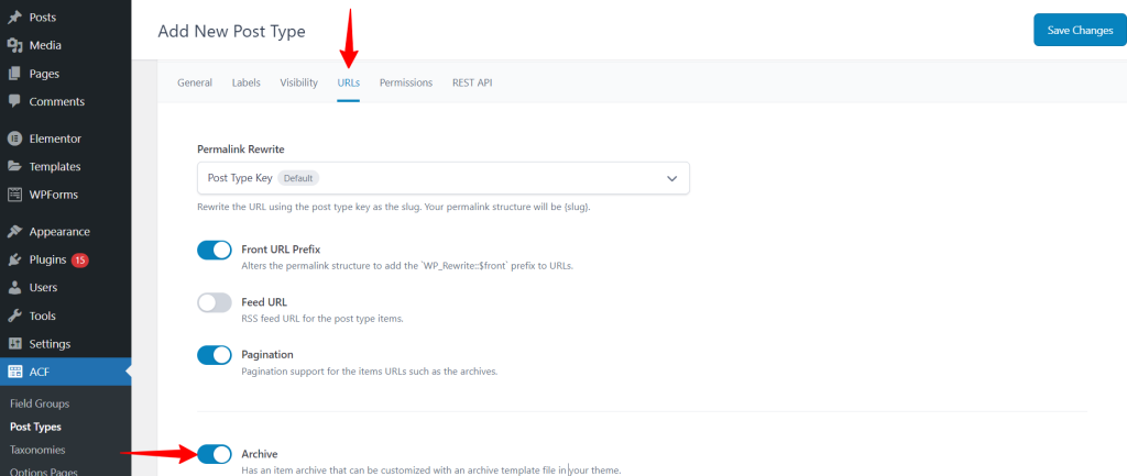 Create a Custom Post Type Archive Template Using ACF Spectra One Theme Archive 1024x433