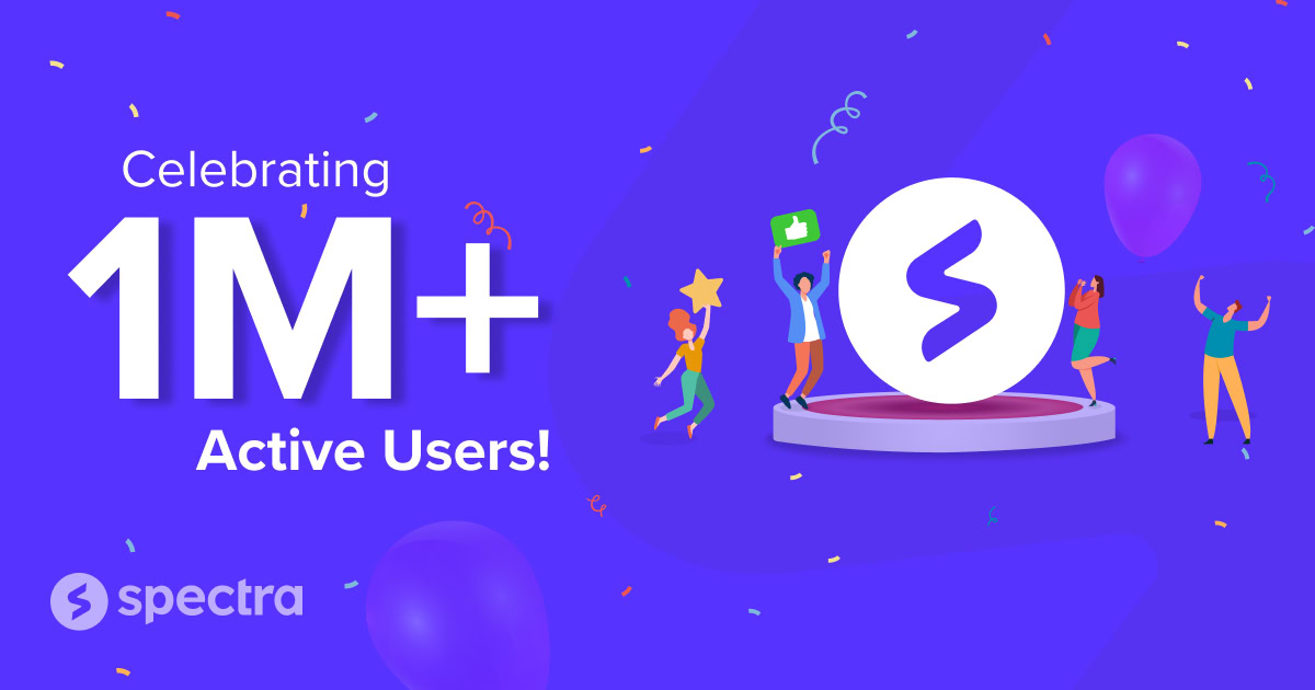 The Spectra Website Builder Surpasses 1 Million Active Users! The Spectra Website Builder Surpasses 1 Million Active Users!