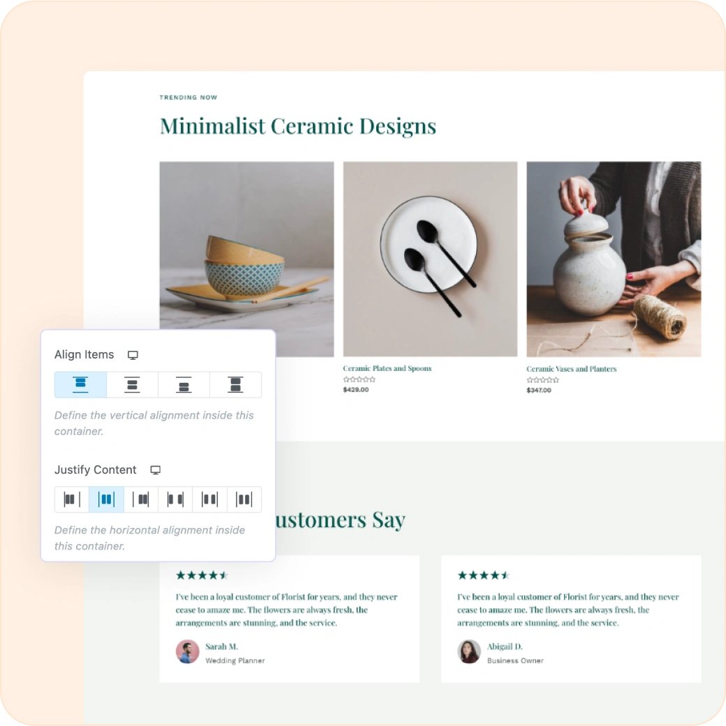 Align Content with Ease Align Content With Ease