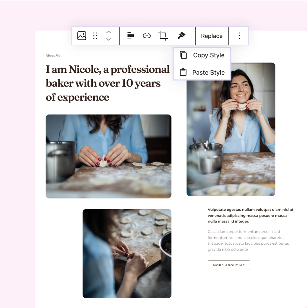 Copy – Paste Styles Copy – Paste Styles