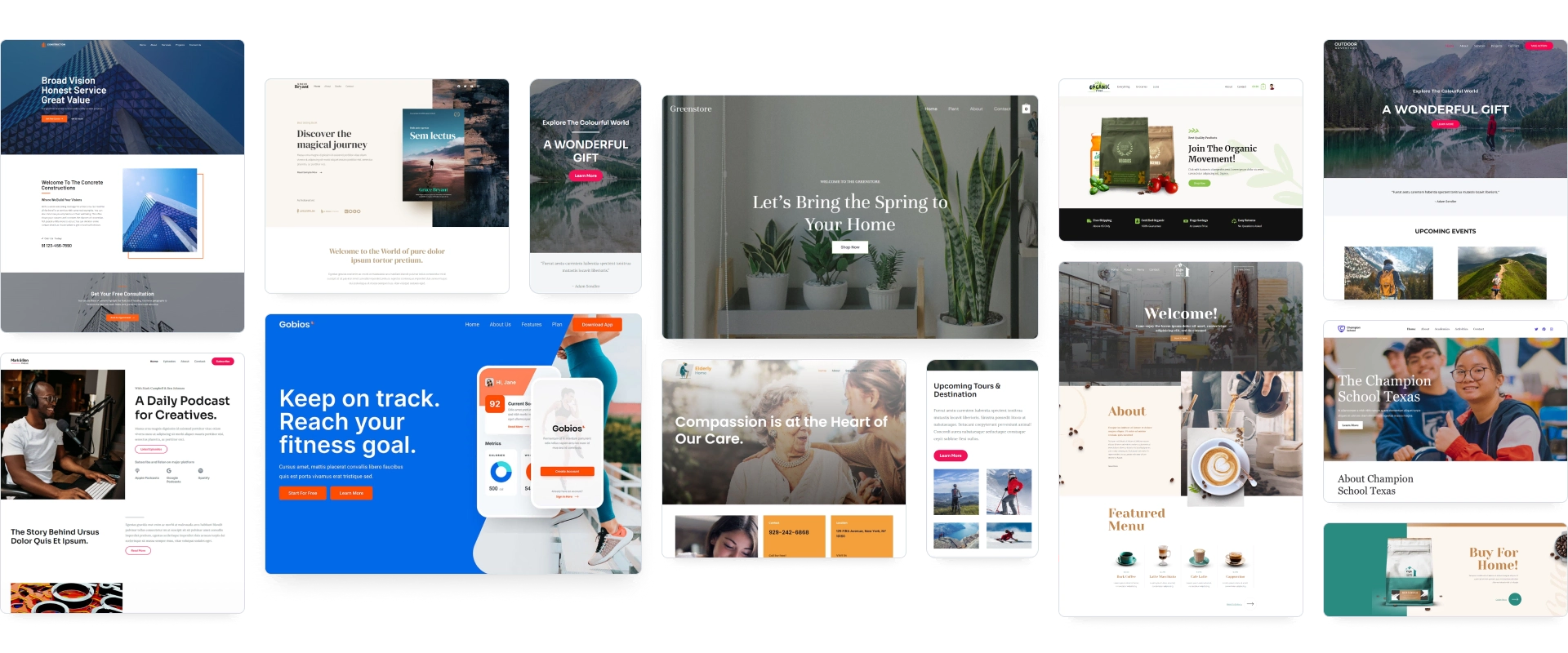 Blocks and Extensions Spectra Expert Designed Block Templates