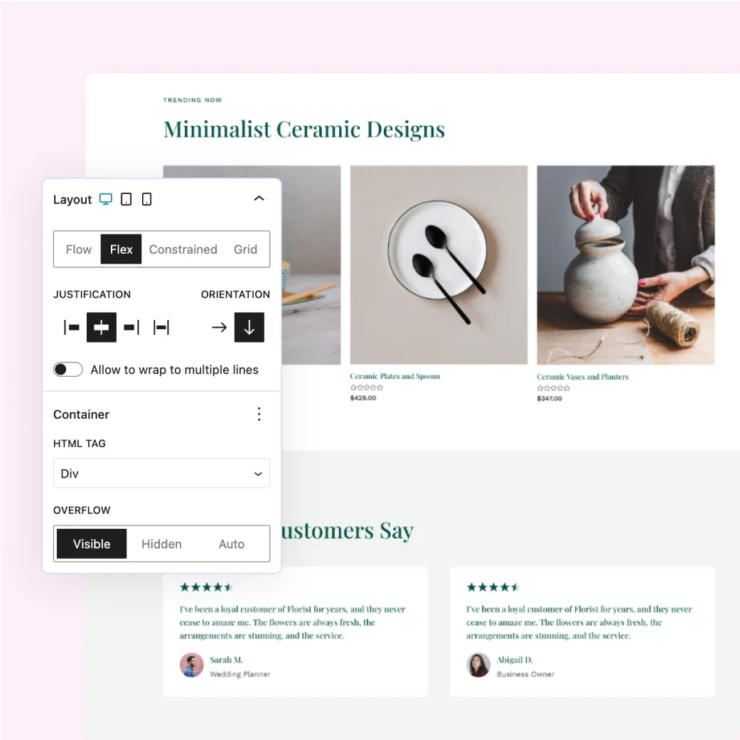 Organized Design Controls Organized Design Controls