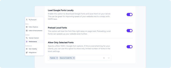 font management